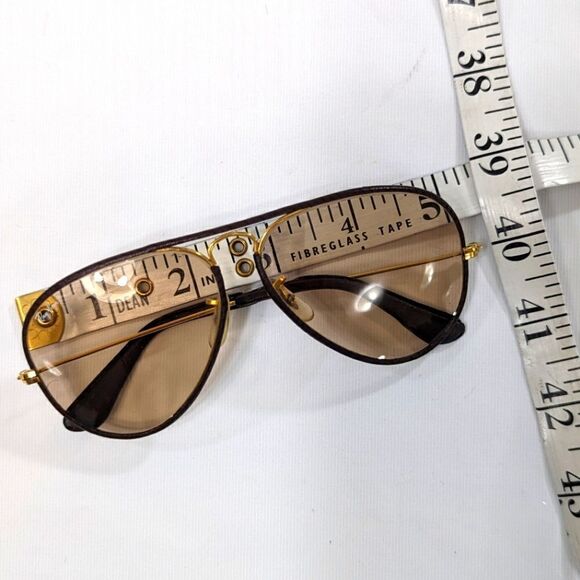 Vintage Ray-Ban Leathers Bausch & Lomb Aviator - Picture 12 of 16